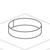 Hole With 3" Riser (Requires Field Sealant)